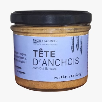 Tartinable Tête d'anchois - anchois et figues Timon et Sourrieu