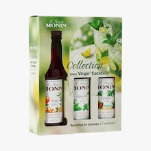 Coffret collection de sirops Virgin cocktails Monin