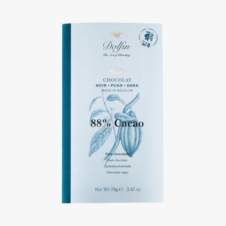 Chocolat noir 88 % de cacao Dolfin