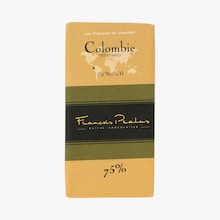 Tablette de chocolat noir - Les tropiques du chocolat - Colombie - Trinitario François Pralus