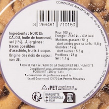 Noix de cajou salées Maison Naja