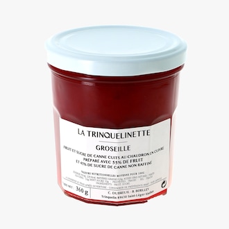 Confiture de groseille La Trinquelinette