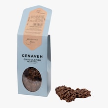 Croquants noirs - Amandes caramélisées au chocolat noir Genaveh