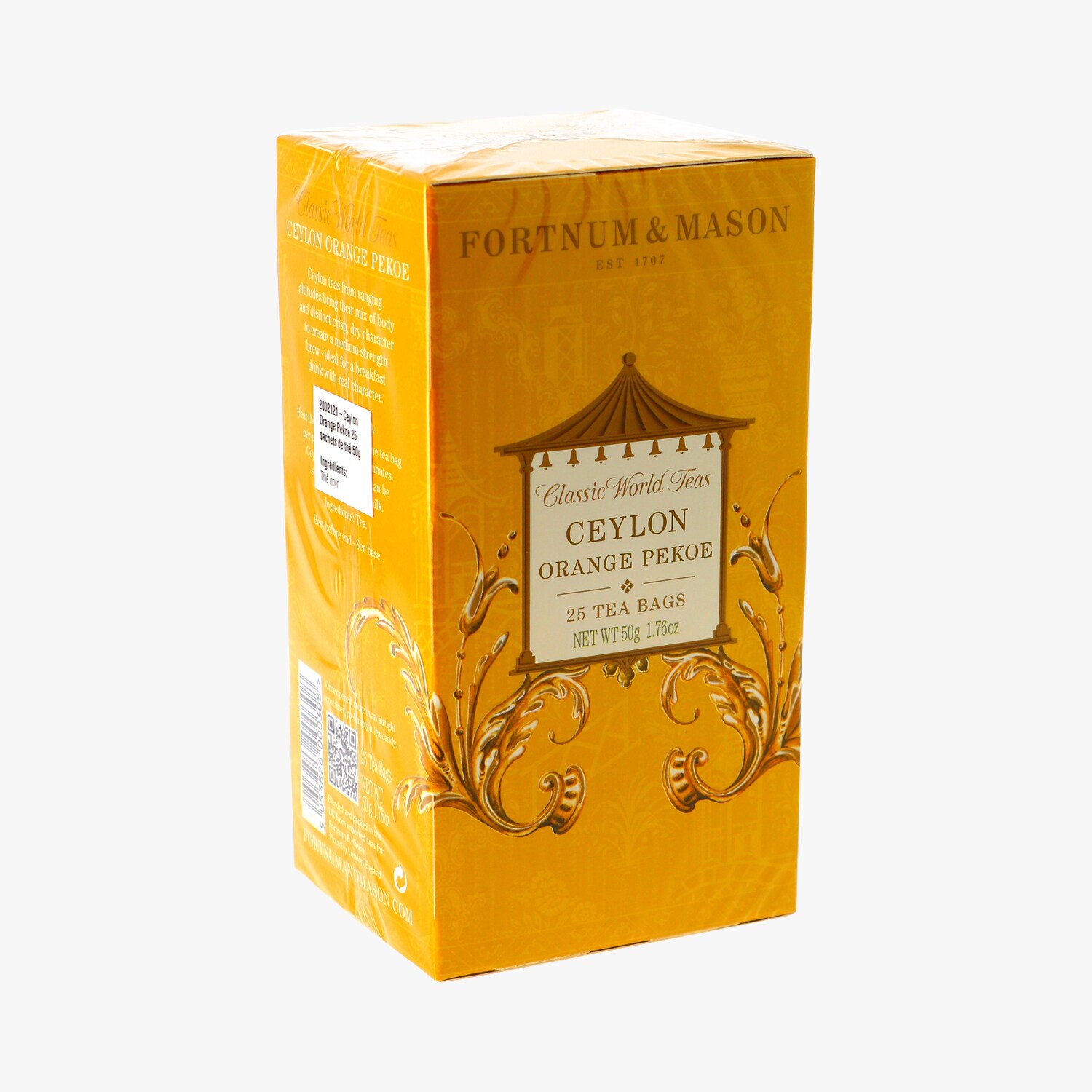 Ceylan Orange Pekoe 25 sachets de thé Fortnum & Mason’s