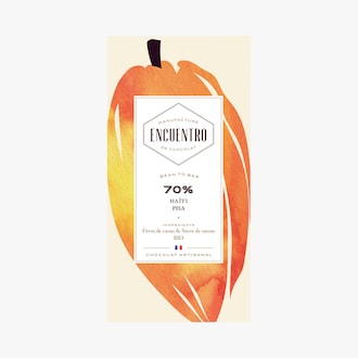 Bean to bar - 70 % Ha&iuml;ti - Pisa Encuentro