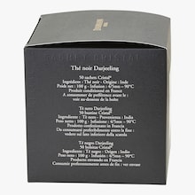 Thé noir Darjeeling - Boîte de 50 sachets Dammann Frères