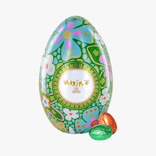 &OElig;uf m&eacute;tal vert Maxim&rsquo;s de Paris