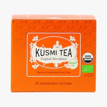 Thé English Breakfast bio - 20 sachets mousseline Kusmi Tea