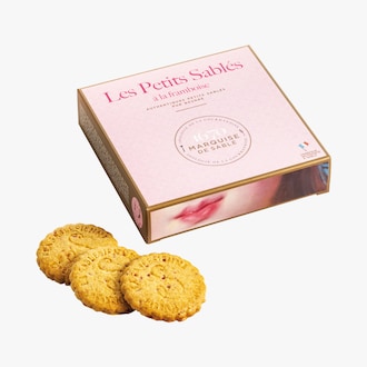 Les petits sablés à la framboise - Authentiques petits sablés pur beurre La Sablésienne