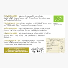 Thé Vert Yunnan bio Les 2 Marmottes