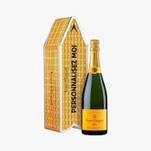 Champagne Veuve Clicquot, Carte Jaune, brut, sous coffret Arrow* Veuve Clicquot