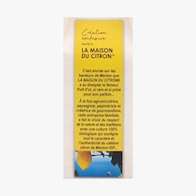 Cookies bio citron de Menton IGP & amande Biscuiterie de Provence