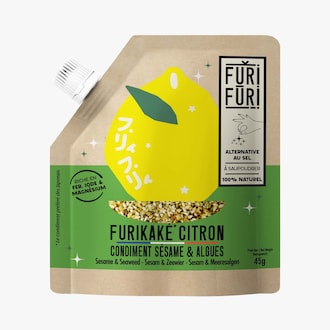 Furikak&eacute; citron - Graines de s&eacute;same et algues de Bretagne Furifuri