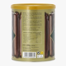 Cigarettes pur beurre enrob&eacute;es de chocolat noir Casa Eceiza