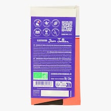 Tablette chocolat noir et &eacute;clats de f&egrave;ves de cacao bio Le Chocolat des Fran&ccedil;ais