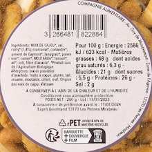 Noix de cajou curry bio Maison Naja