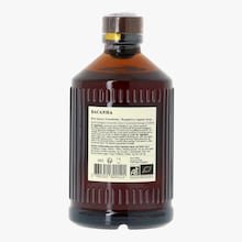 Sirop saveur framboise brut biologique Bacanha