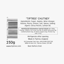 Chutney Triptee, pomme, raisin et prune Tiptree - Wilkin & Sons