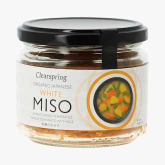 Miso blanc japonais bio non pasteuris&eacute; Clearspring