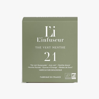 Thé vert menthe - n°21 L'infuseur
