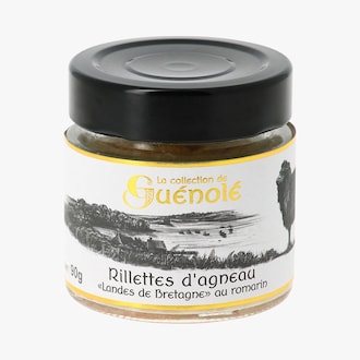 Rillettes d'agneau "Landes de Bretagne" au romarin bio La Collection de Guénolé