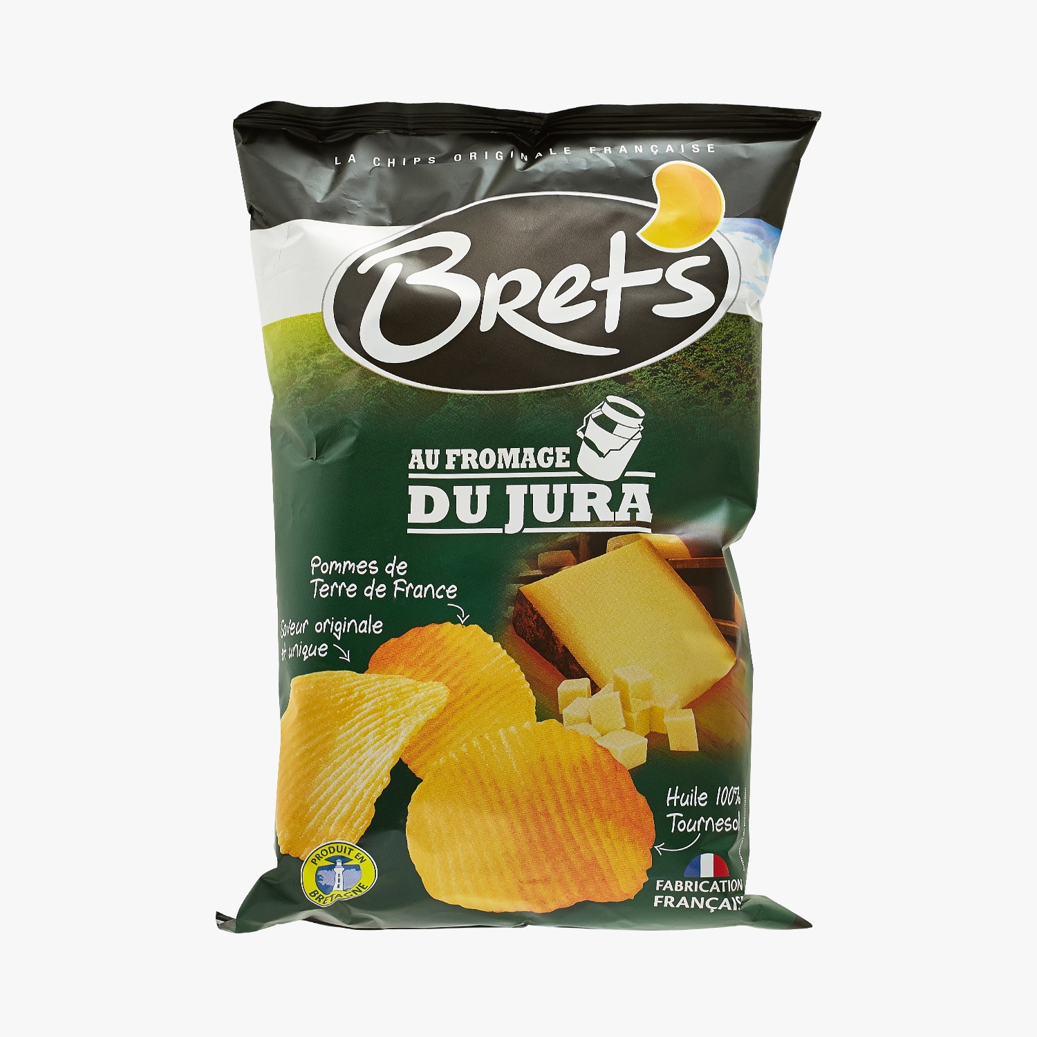 Chips de pommes de terre au fromage du Jura - Bret's