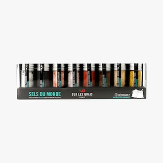 Sels du monde - 8 sels du monde Chic Shot ® pour les amateurs de finesse Sur les Quais