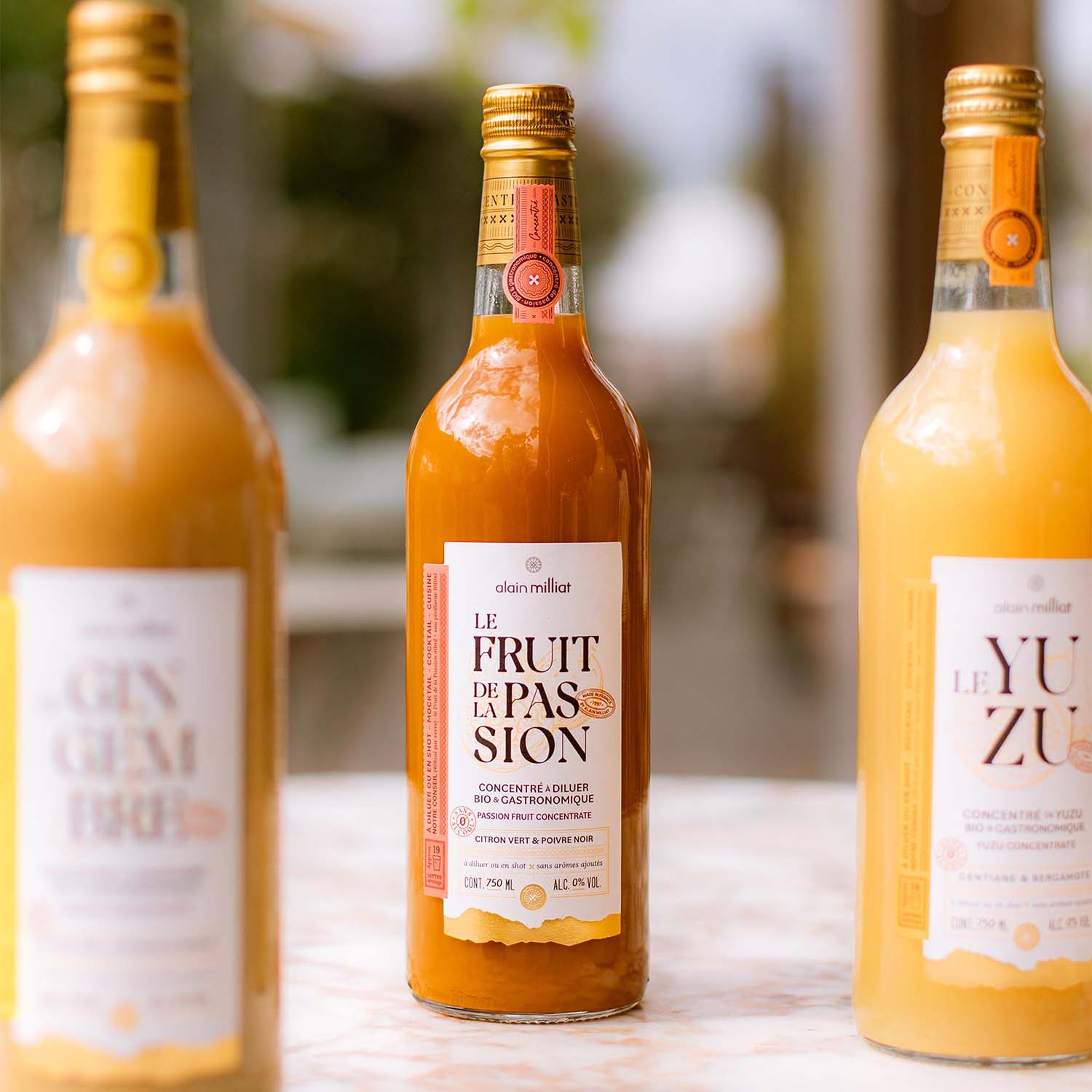 Concentr&eacute; au fruit de la passion, citron vert et poivre noir bio Alain Milliat