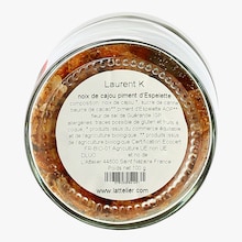 Noix de cajou caramélisées au piment d'Espelette AOP Laurent K