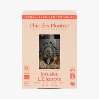 Infusion "L&rsquo;&Eacute;lanc&eacute;e" biologique Chic des Plantes !