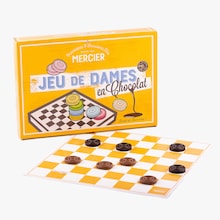 Jeu de dames en chocolat Maison Mercier