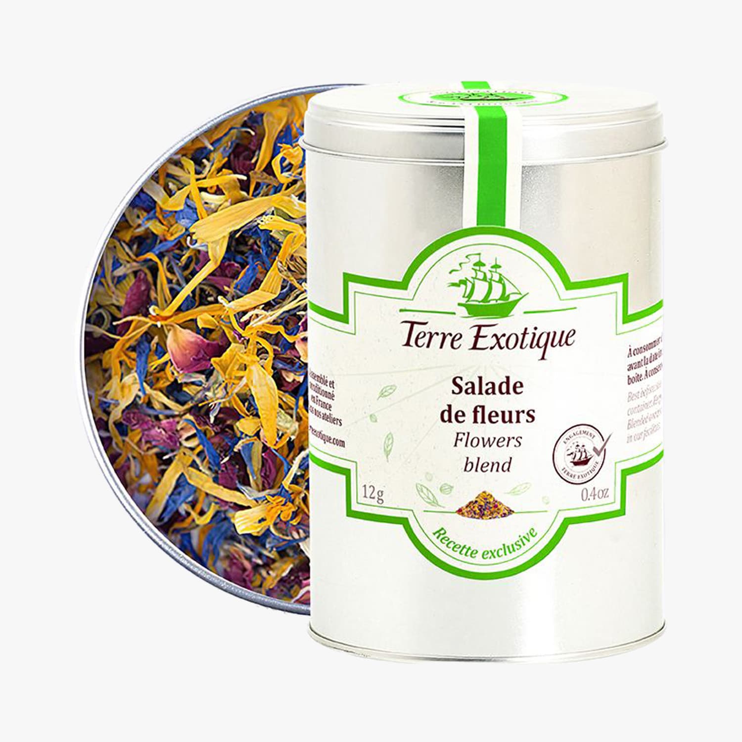 Salade de fleurs Terre Exotique