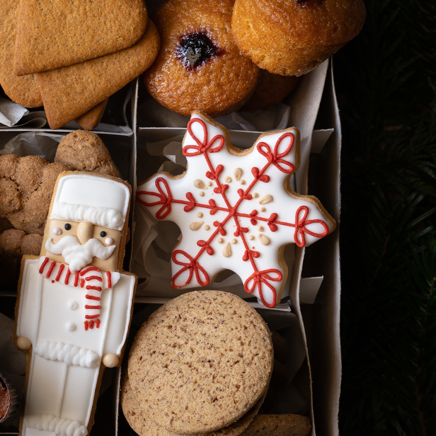 Biscuit flocon de Noël Fabulous Biscuits
