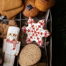 Biscuit flocon de No&euml;l Fabulous Biscuits