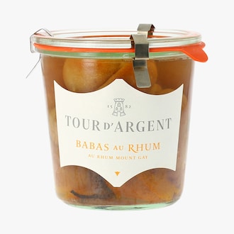 Babas au rhum Mount Gay - vanille et zestes d'orange L'épicerie de la Tour d'Argent