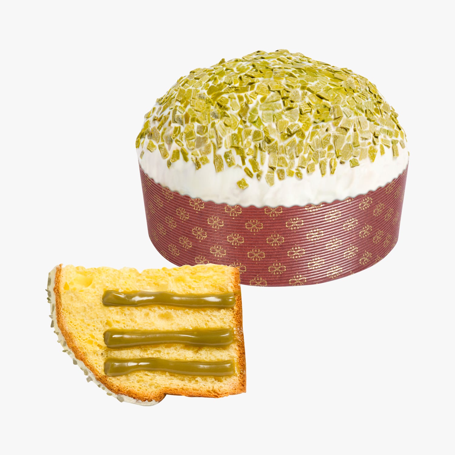 Panettone à la crème de pistache Fraccaro