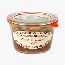 Pâté de campagne à l’ail Conserverie Saint Christophe