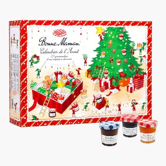 Calendrier de l'Avent - Confitures, pr&eacute;parations de fruits et caramel Bonne Maman
