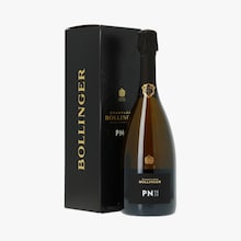 Champagne Bollinger, PN TX20, sous étui Champagne Bollinger