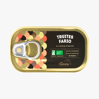 Truites Fario biologique à l’huile d’olive La Truitelle