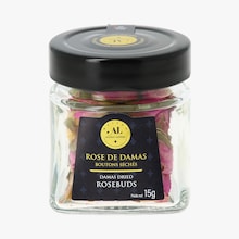 Rose de damas boutons s&eacute;ch&eacute;s Maison Alexis Lepers