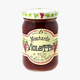 Moutarde « violette » de Brive au moût de raisin Denoix