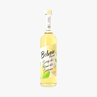 Sirop de fleur de sureau Belvoir