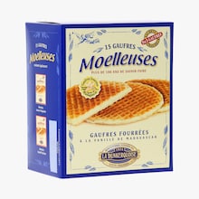 Gaufres fourrées à la vanille de Madagascar La Dunkerquoise