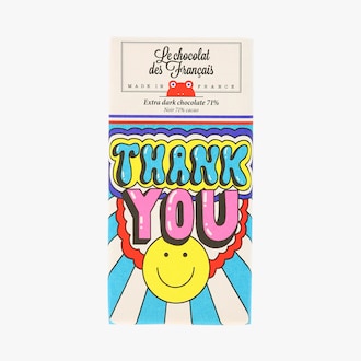 Tablette chocolat noir 71 % - Thank You Le Chocolat des Fran&ccedil;ais