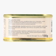 L'entier - Foie gras d'oie - 130 g Castaing