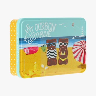 Le petit ourson guimauve à la plage Sophie M