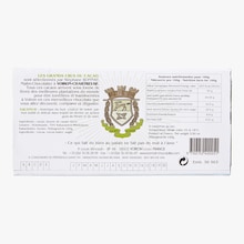 Tablette Equateur Chocolat noir 75% de cacao Bonnat