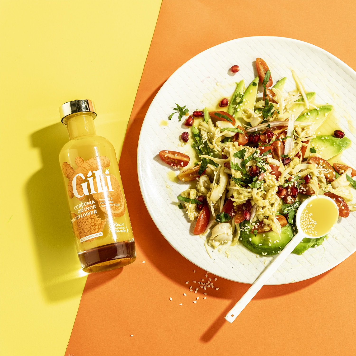 Concentré au gingembre et curcuma Gili