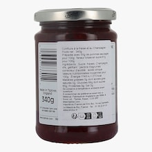 Confiture &agrave; la fraise et au champagne Wilkin & Sons